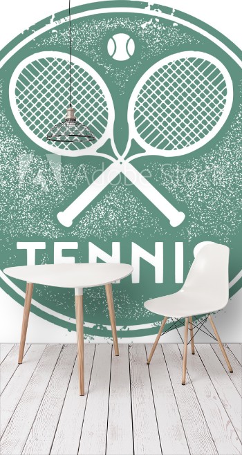 Picture of Vintage Tennis Sport Stamp